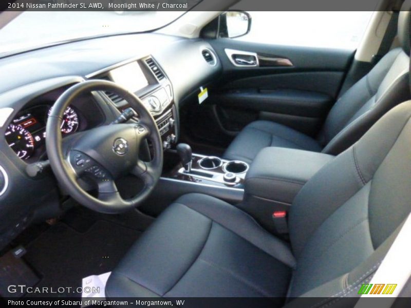 Moonlight White / Charcoal 2014 Nissan Pathfinder SL AWD