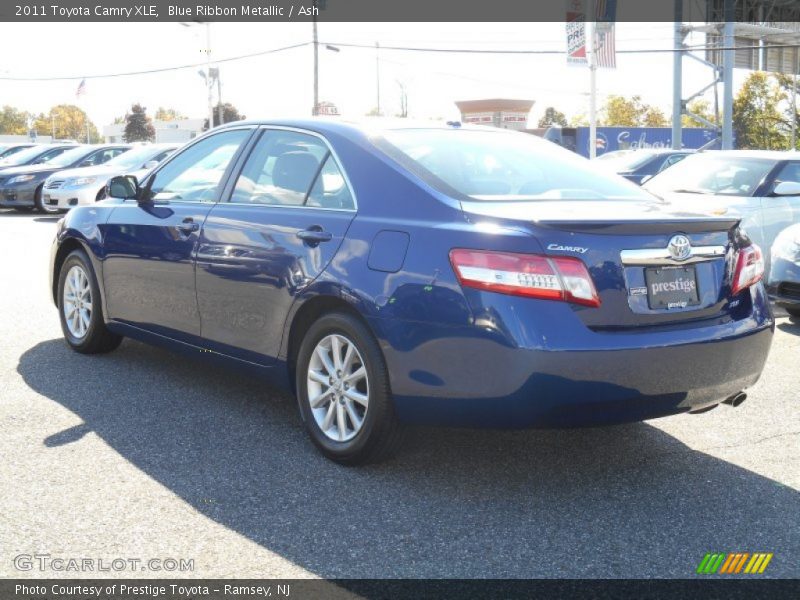 Blue Ribbon Metallic / Ash 2011 Toyota Camry XLE