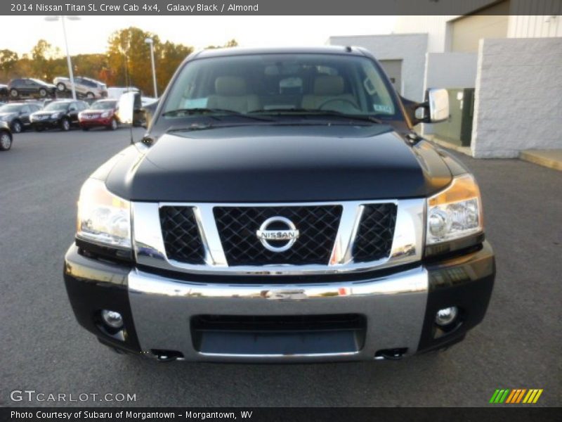 Galaxy Black / Almond 2014 Nissan Titan SL Crew Cab 4x4