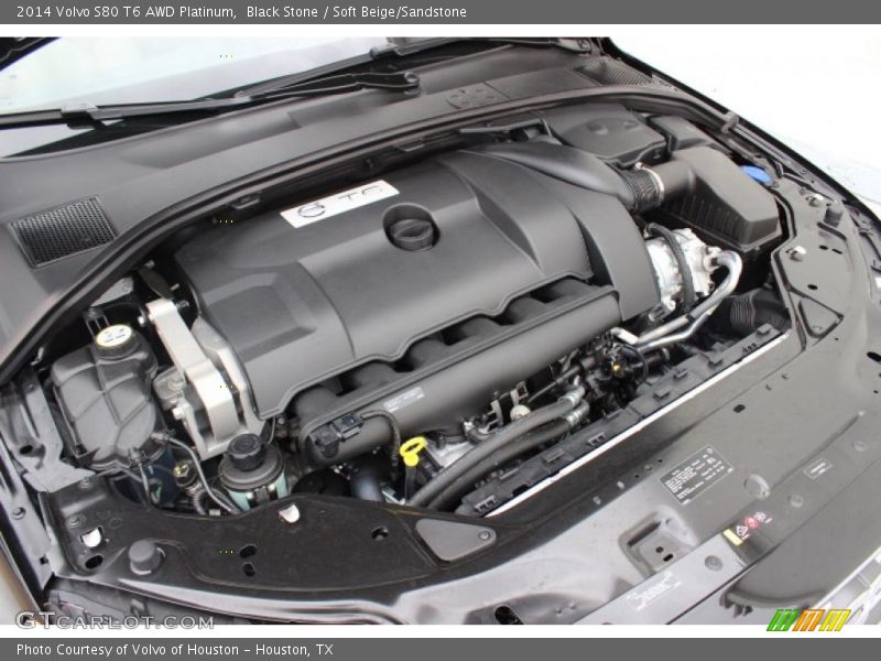  2014 S80 T6 AWD Platinum Engine - 3.0 Liter Turbocharged DOHC 24-Valve VVT Inline 6 Cylinder