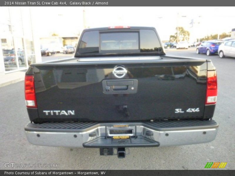 Galaxy Black / Almond 2014 Nissan Titan SL Crew Cab 4x4