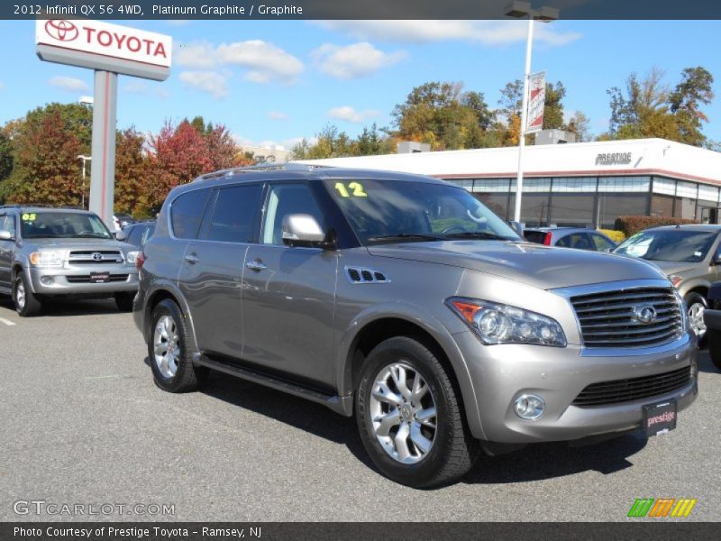 Platinum Graphite / Graphite 2012 Infiniti QX 56 4WD