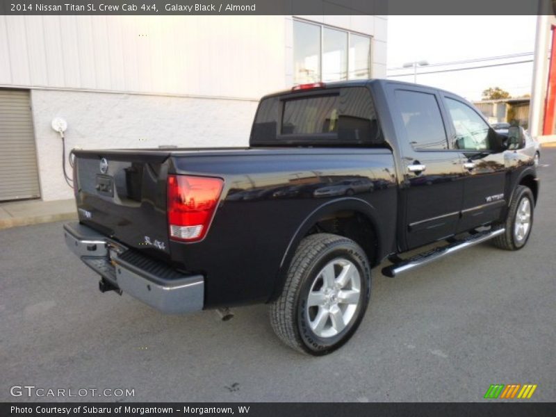 Galaxy Black / Almond 2014 Nissan Titan SL Crew Cab 4x4