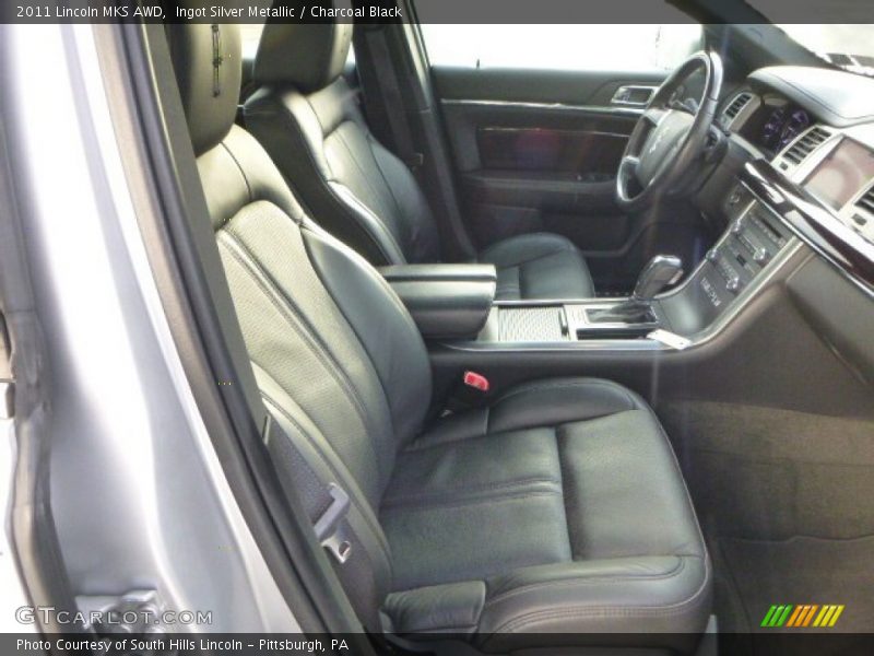 Ingot Silver Metallic / Charcoal Black 2011 Lincoln MKS AWD