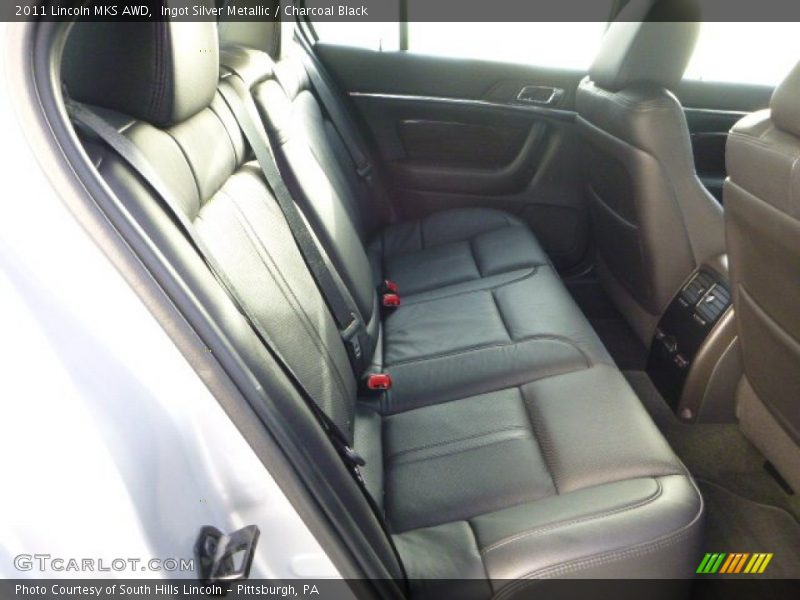 Ingot Silver Metallic / Charcoal Black 2011 Lincoln MKS AWD