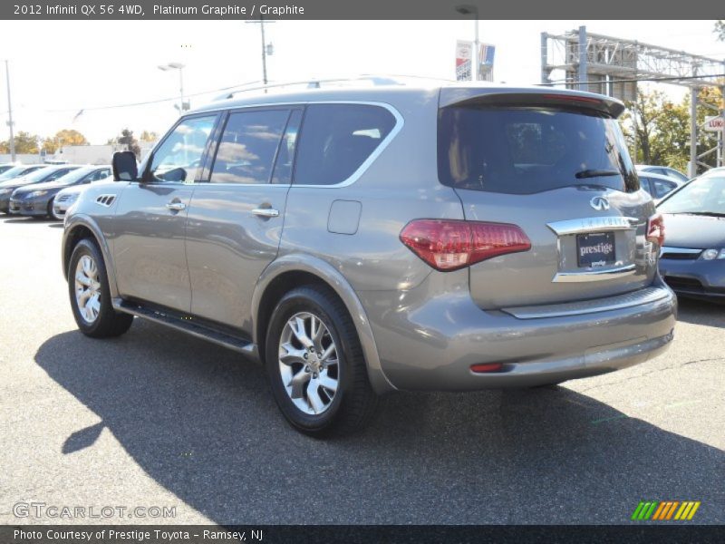 Platinum Graphite / Graphite 2012 Infiniti QX 56 4WD