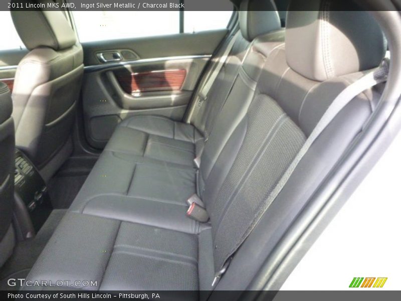 Ingot Silver Metallic / Charcoal Black 2011 Lincoln MKS AWD