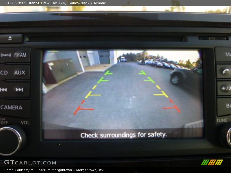 Galaxy Black / Almond 2014 Nissan Titan SL Crew Cab 4x4
