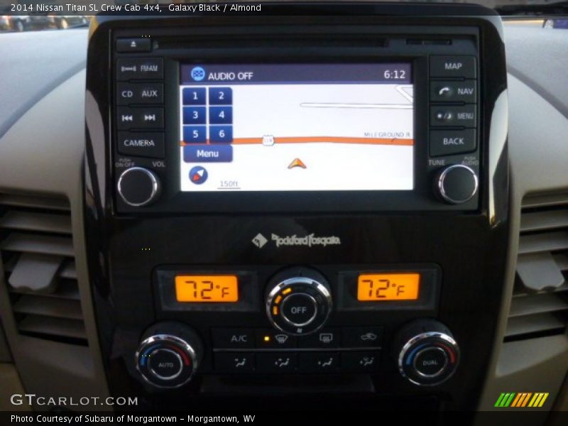 Galaxy Black / Almond 2014 Nissan Titan SL Crew Cab 4x4