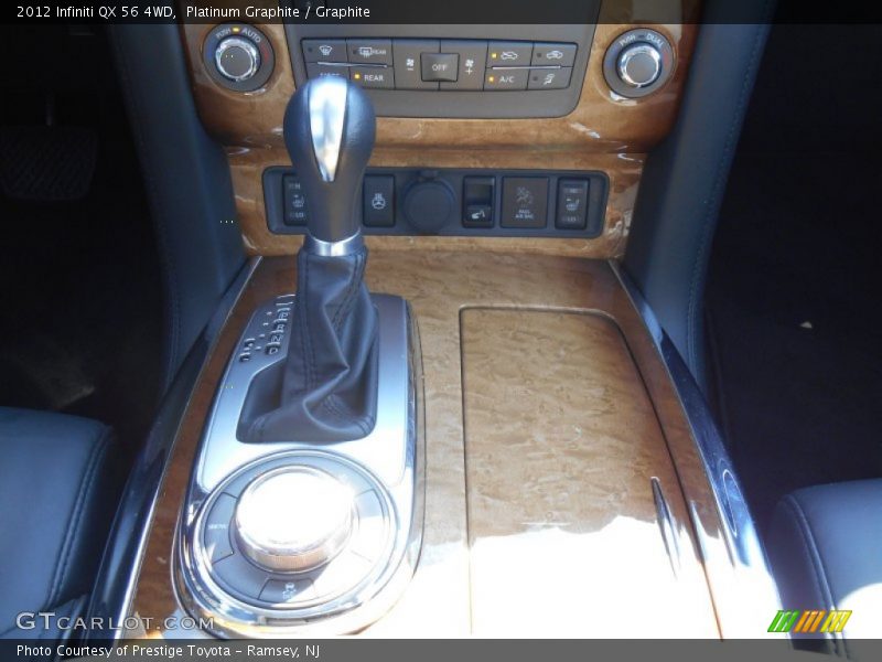 Platinum Graphite / Graphite 2012 Infiniti QX 56 4WD