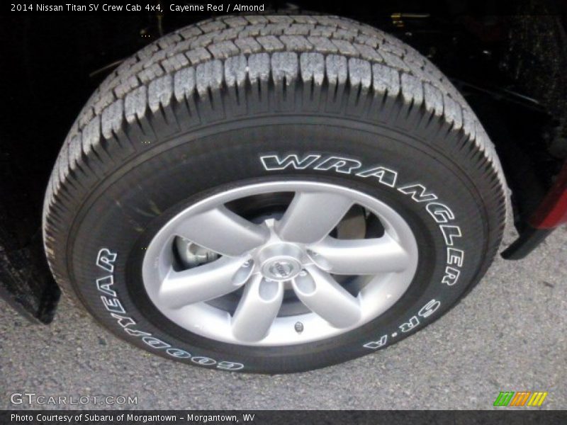  2014 Titan SV Crew Cab 4x4 Wheel