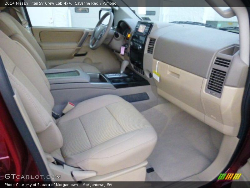 Cayenne Red / Almond 2014 Nissan Titan SV Crew Cab 4x4