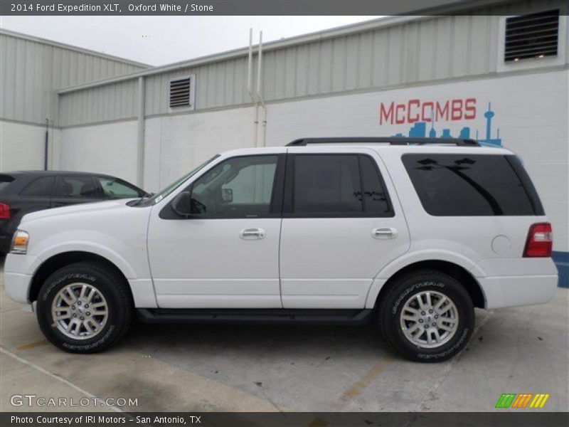 Oxford White / Stone 2014 Ford Expedition XLT