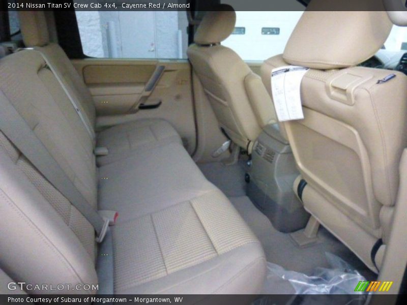 Cayenne Red / Almond 2014 Nissan Titan SV Crew Cab 4x4