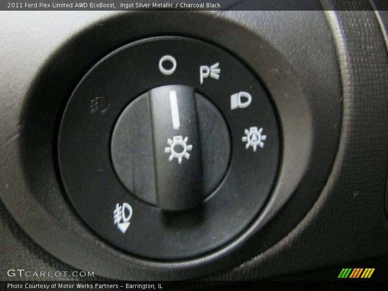 Ingot Silver Metallic / Charcoal Black 2011 Ford Flex Limited AWD EcoBoost