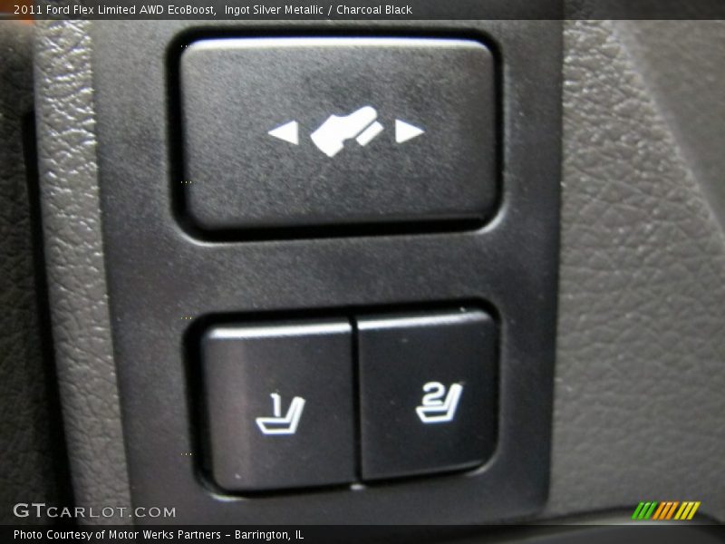 Ingot Silver Metallic / Charcoal Black 2011 Ford Flex Limited AWD EcoBoost