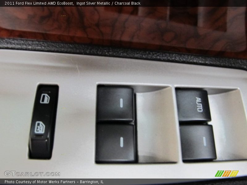 Ingot Silver Metallic / Charcoal Black 2011 Ford Flex Limited AWD EcoBoost