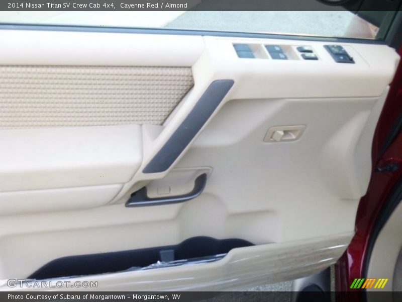 Cayenne Red / Almond 2014 Nissan Titan SV Crew Cab 4x4