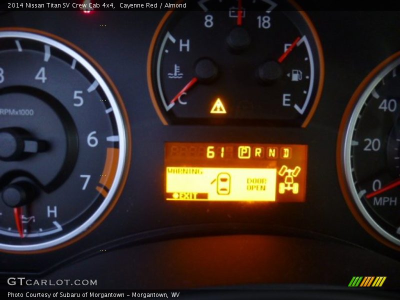 Cayenne Red / Almond 2014 Nissan Titan SV Crew Cab 4x4