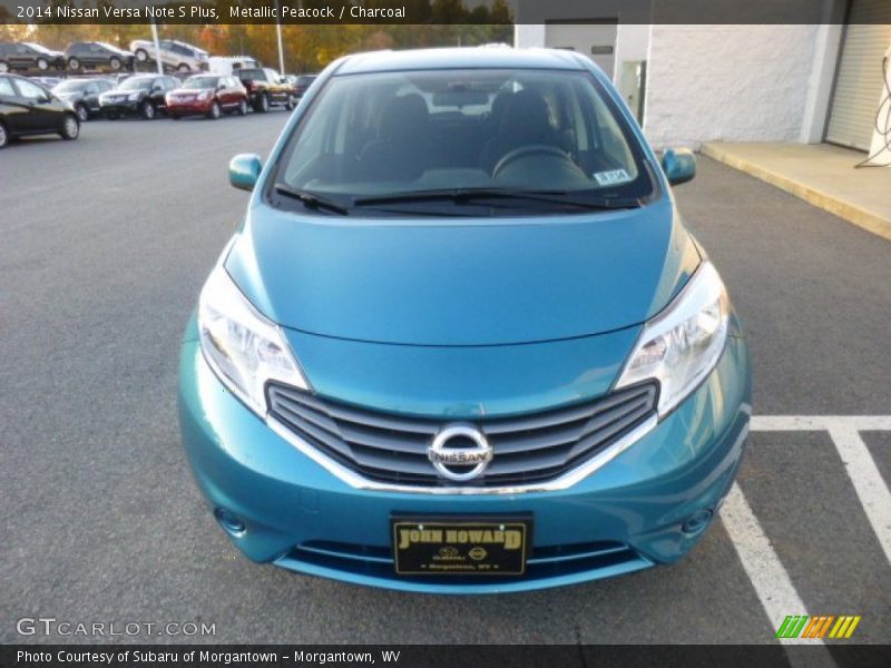 Metallic Peacock / Charcoal 2014 Nissan Versa Note S Plus