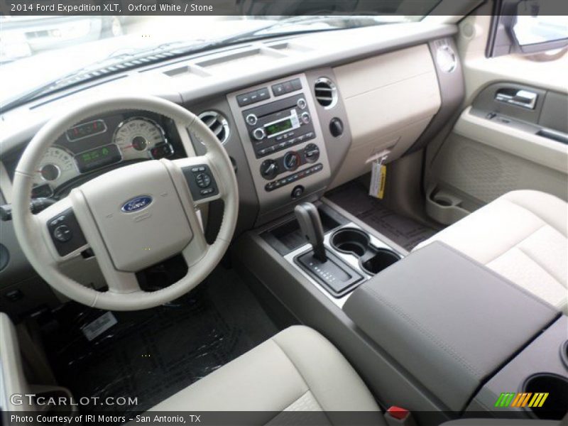 Oxford White / Stone 2014 Ford Expedition XLT