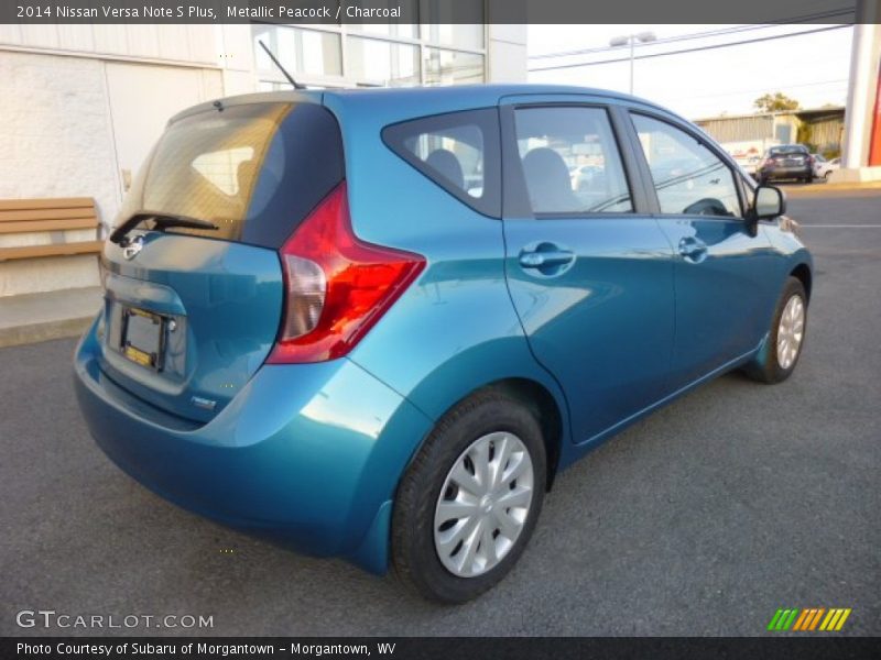 Metallic Peacock / Charcoal 2014 Nissan Versa Note S Plus