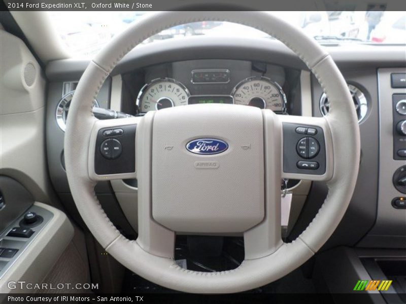 Oxford White / Stone 2014 Ford Expedition XLT