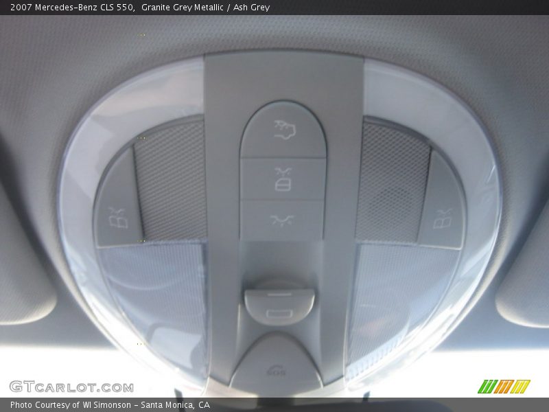 Granite Grey Metallic / Ash Grey 2007 Mercedes-Benz CLS 550