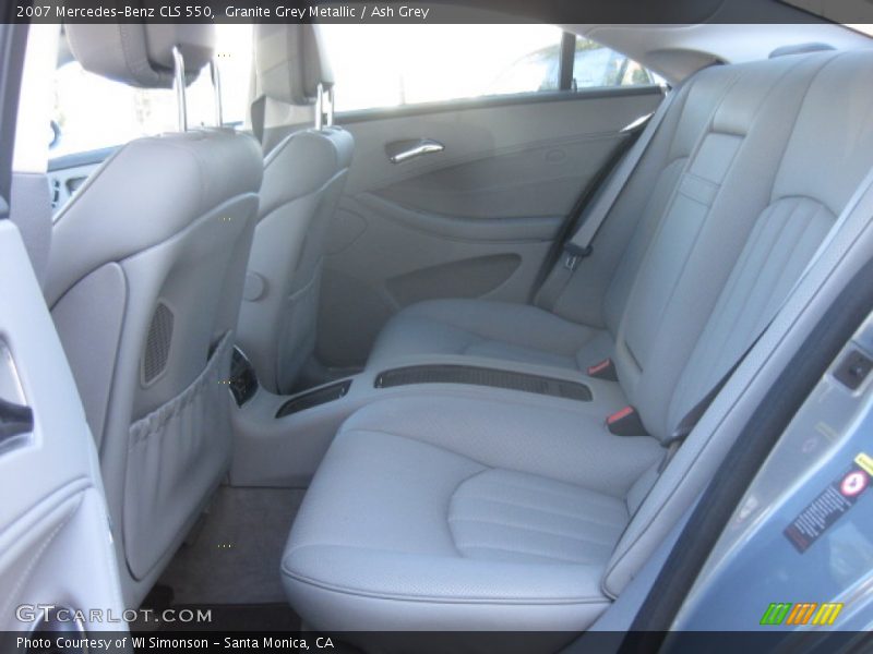 Granite Grey Metallic / Ash Grey 2007 Mercedes-Benz CLS 550