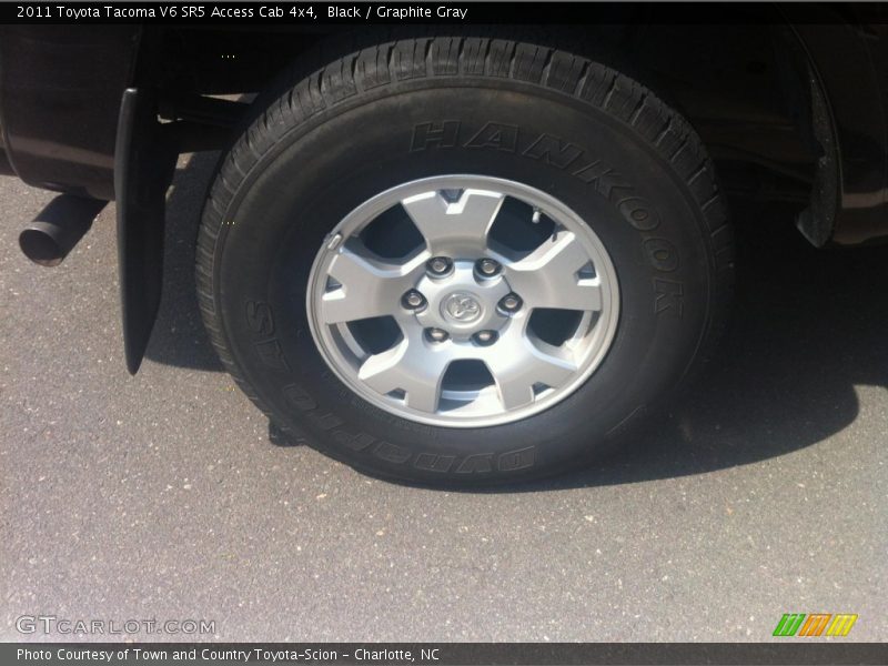 Black / Graphite Gray 2011 Toyota Tacoma V6 SR5 Access Cab 4x4