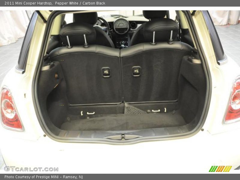 Pepper White / Carbon Black 2011 Mini Cooper Hardtop