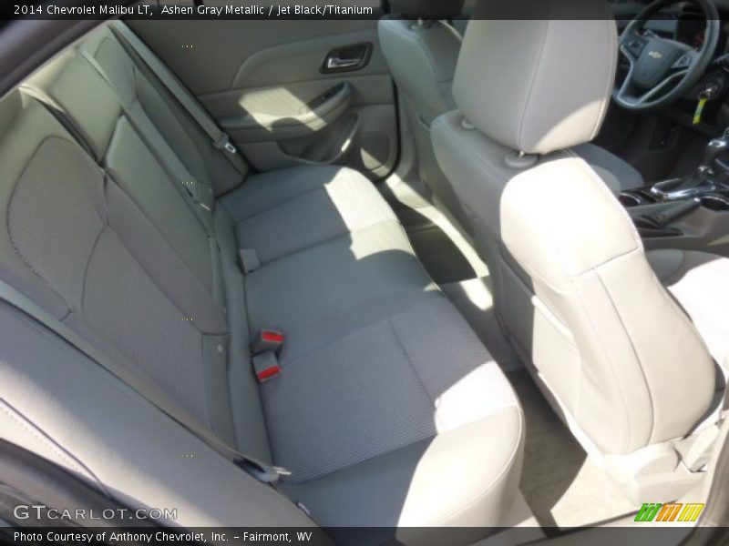 Ashen Gray Metallic / Jet Black/Titanium 2014 Chevrolet Malibu LT