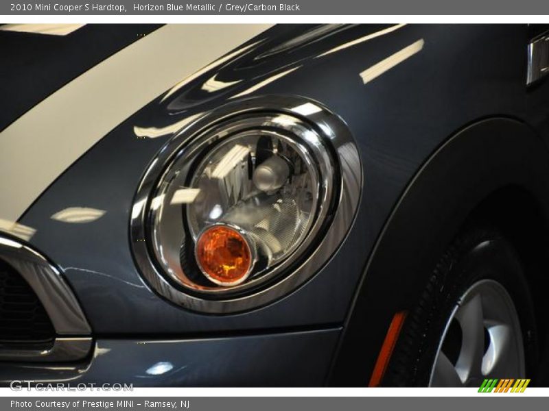 Horizon Blue Metallic / Grey/Carbon Black 2010 Mini Cooper S Hardtop