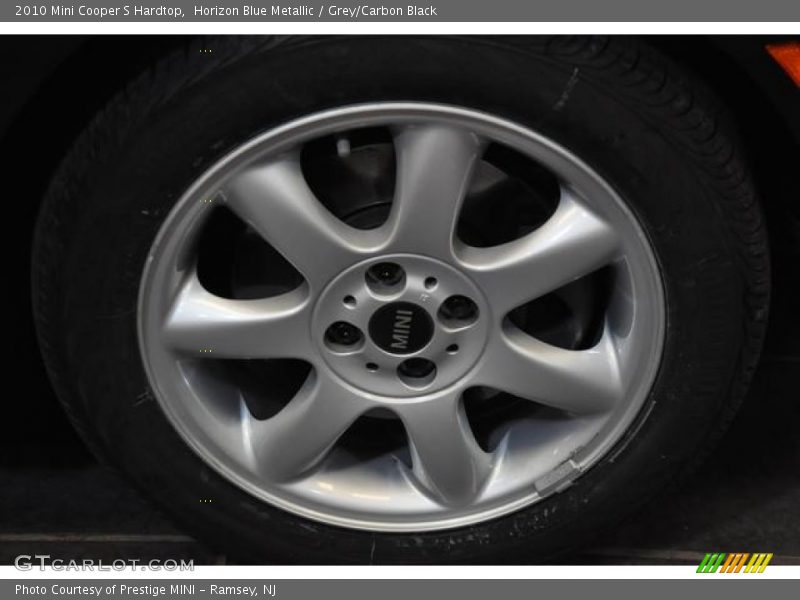 Horizon Blue Metallic / Grey/Carbon Black 2010 Mini Cooper S Hardtop