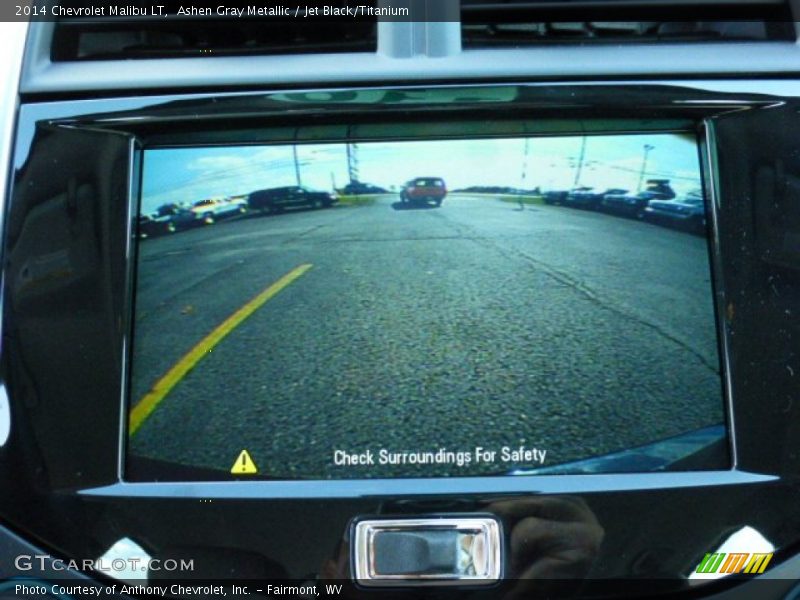 Ashen Gray Metallic / Jet Black/Titanium 2014 Chevrolet Malibu LT