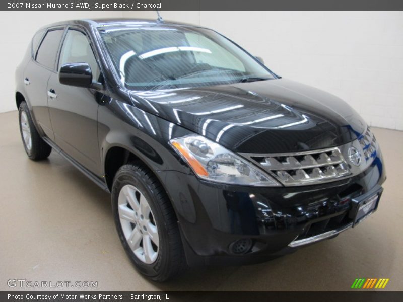 Super Black / Charcoal 2007 Nissan Murano S AWD