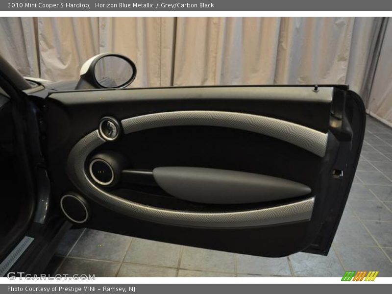 Horizon Blue Metallic / Grey/Carbon Black 2010 Mini Cooper S Hardtop
