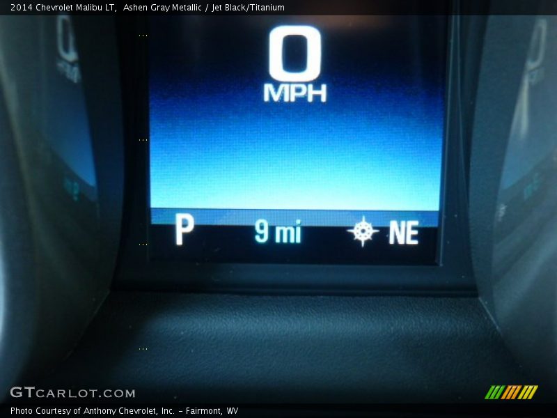 Ashen Gray Metallic / Jet Black/Titanium 2014 Chevrolet Malibu LT