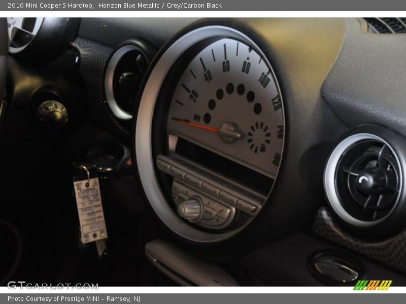 Horizon Blue Metallic / Grey/Carbon Black 2010 Mini Cooper S Hardtop
