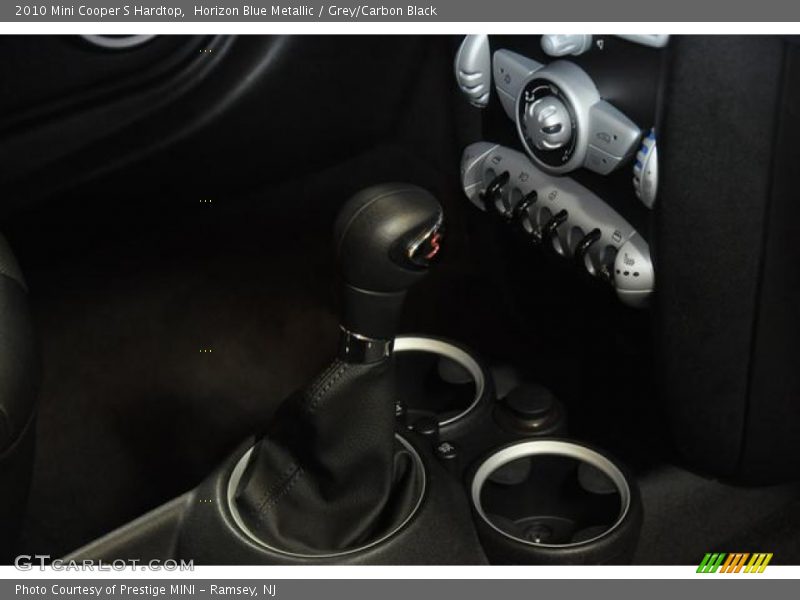 Horizon Blue Metallic / Grey/Carbon Black 2010 Mini Cooper S Hardtop