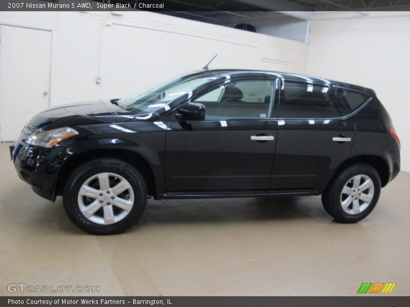 Super Black / Charcoal 2007 Nissan Murano S AWD