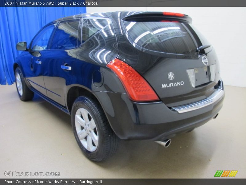 Super Black / Charcoal 2007 Nissan Murano S AWD