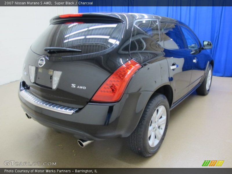Super Black / Charcoal 2007 Nissan Murano S AWD