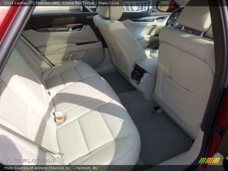 Crystal Red Tincoat / Shale/Cocoa 2014 Cadillac XTS Premium AWD
