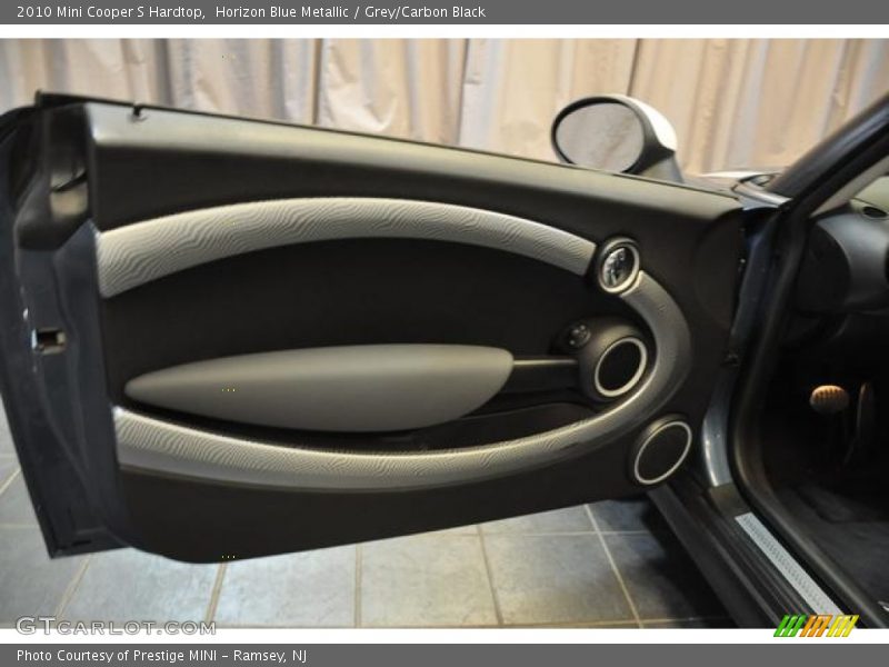 Horizon Blue Metallic / Grey/Carbon Black 2010 Mini Cooper S Hardtop