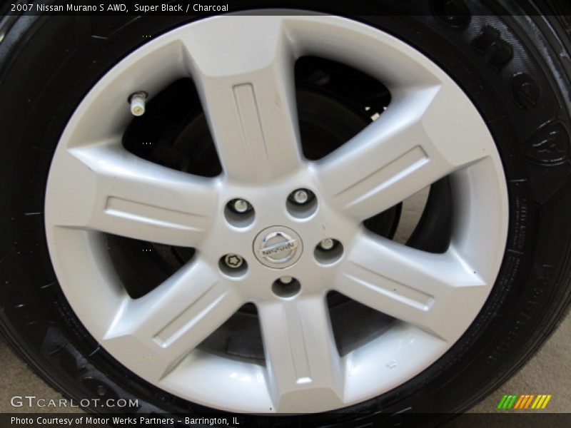 Super Black / Charcoal 2007 Nissan Murano S AWD