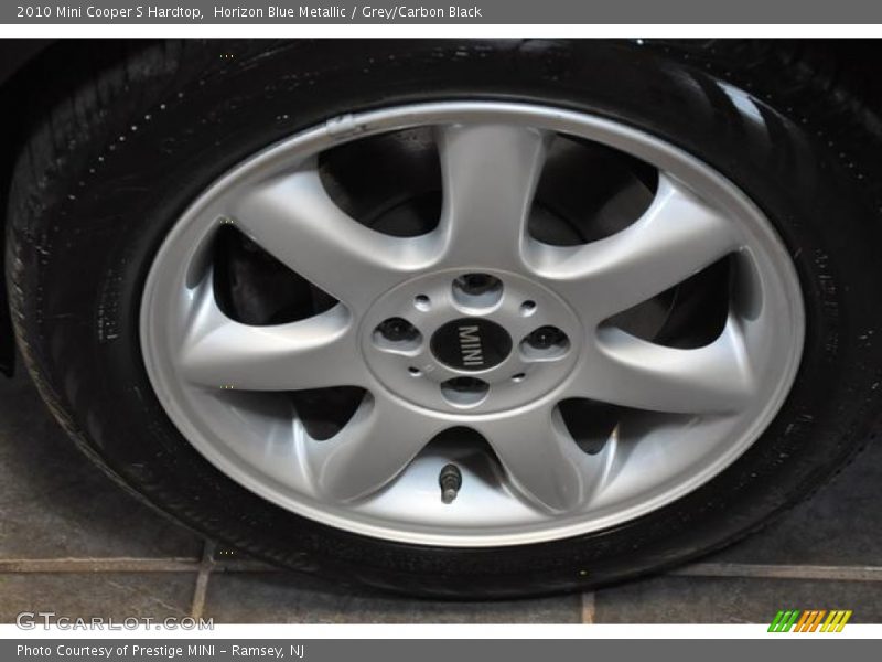 Horizon Blue Metallic / Grey/Carbon Black 2010 Mini Cooper S Hardtop