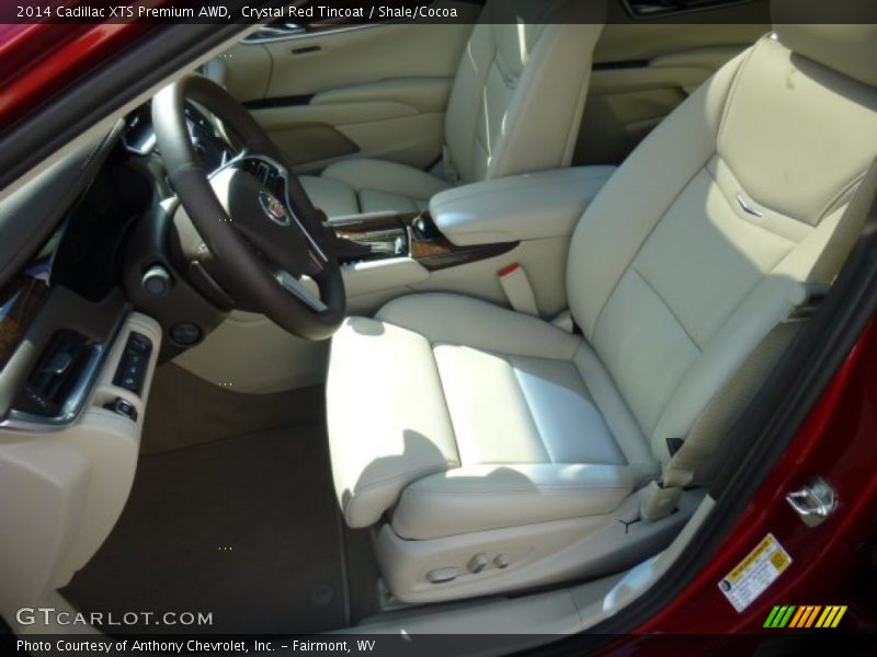 Crystal Red Tincoat / Shale/Cocoa 2014 Cadillac XTS Premium AWD