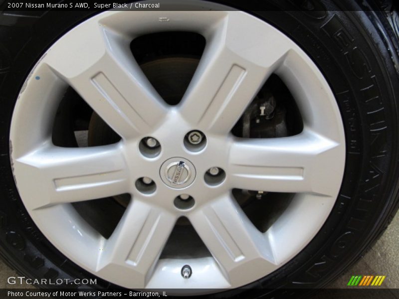 Super Black / Charcoal 2007 Nissan Murano S AWD
