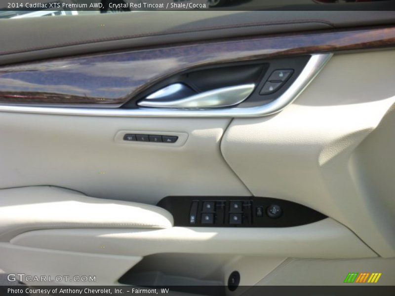 Crystal Red Tincoat / Shale/Cocoa 2014 Cadillac XTS Premium AWD
